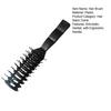 Men Vented Hair Brush Portable Anti-static Blow Drying Hairbrush Professional Hair Styling Detangling Comb with Ergonomic Handle