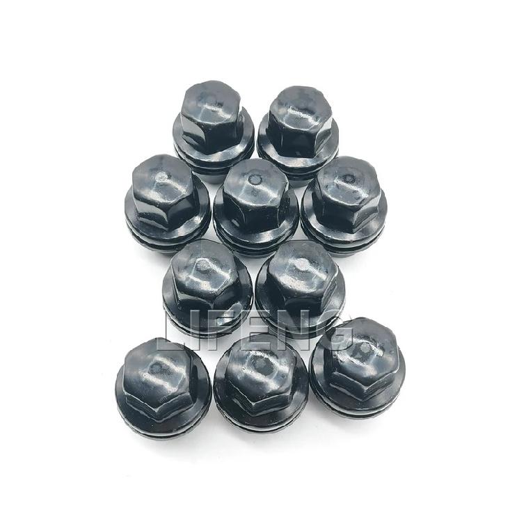 10Pcs Black Wheel Nut For Land Rover Range Rover L322 L405 RR Sport L320 L494 Defender L663 Discovery LR4 LR5 L319 L462 LR068126