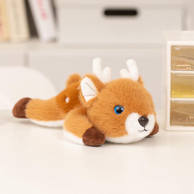 Sika Deer Plush Toy Doll Pendant - Creative Companion & Wrist Rest