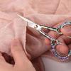 Stainless Steel Retro Scissors Antique Design Embroidery Scissors  Cross-stitch Work