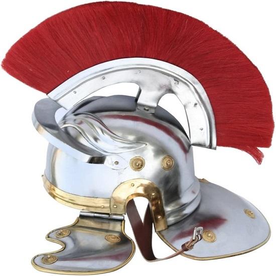 Imperial Roman Centurion Historical Helmet Armor 18G Steel