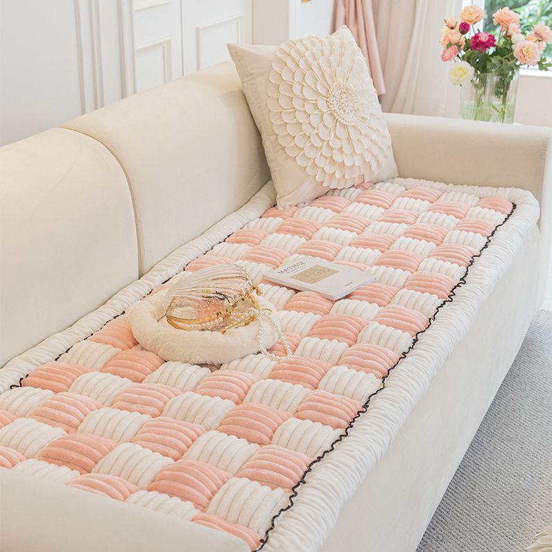 Foreign Trade Korean Hand-Spliced Steamed Bread Cushion Sofa Cushion Universal In All Seasons, High-End Thickened Solid Wood Living Room Seat Cushion