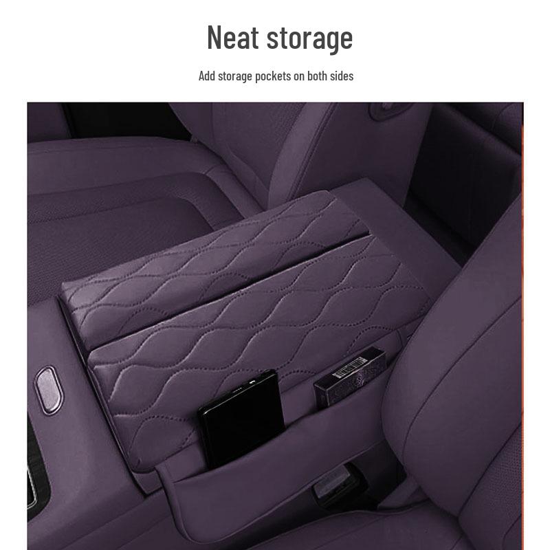 Leapmotor C01/C11 Armrest Heightening Pad - Nappa Leather Protective Cover