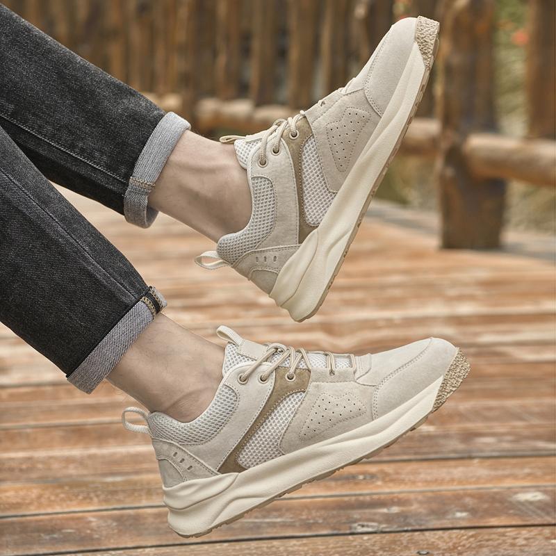 FashionFashion Men Casual Shoes All-match Mens Breathable Sneakers Handmade Men's Vulcanize Footwear New Male Comfortable Driving Shoe