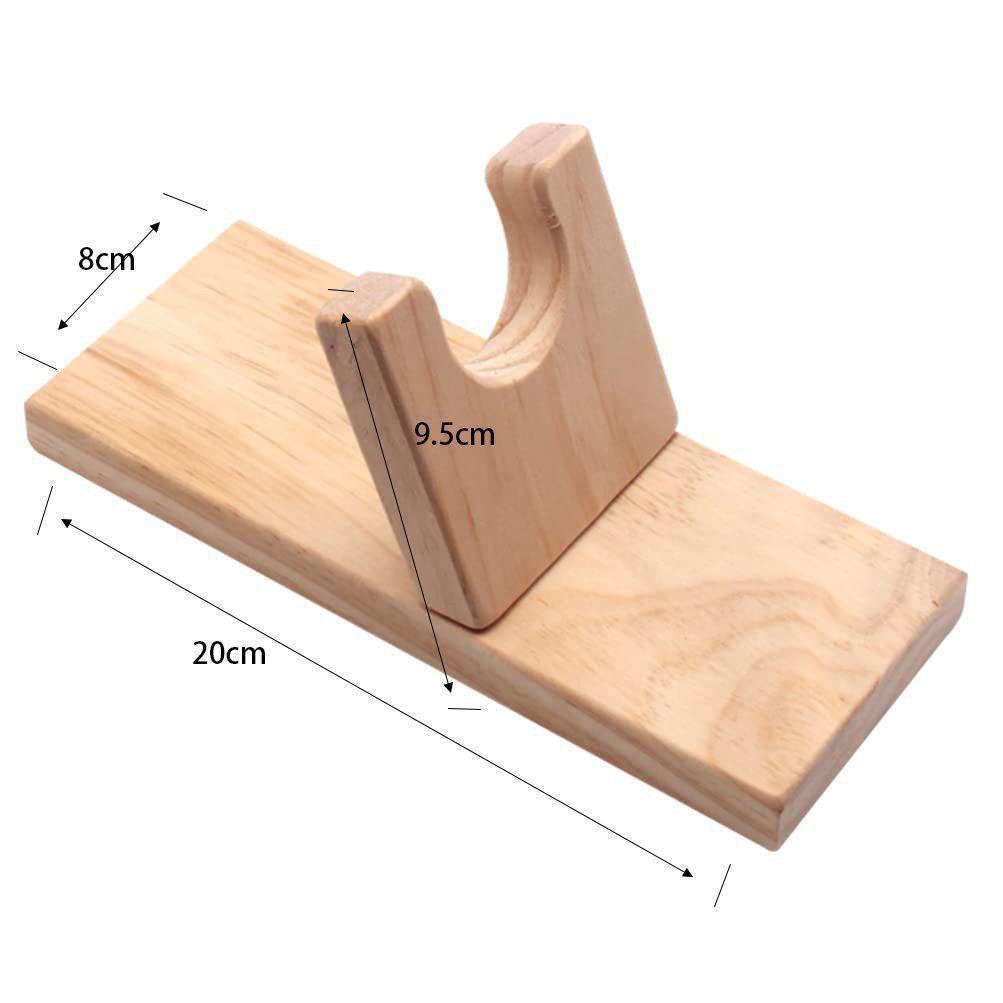 

Anti-Scald Hot Melt Gun Wood Stand with Universal Fixed Head