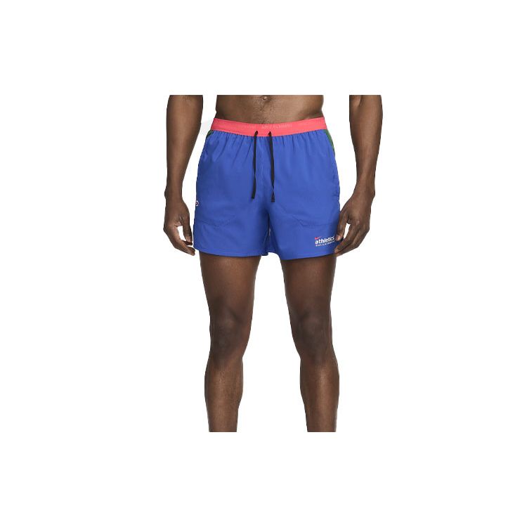 

Nike Сухие 5-дюймовые шорты для бега с подкладкой мужские шорты синие HF4562-480 L