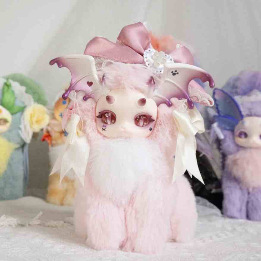 Tutulong Floresta Fantástica Festa do Chá Gato Gato Caixa Surpresa Aleatória Caixa Misteriosa Surpresa Coelho Dragão Brinquedo Presente de Aniversário