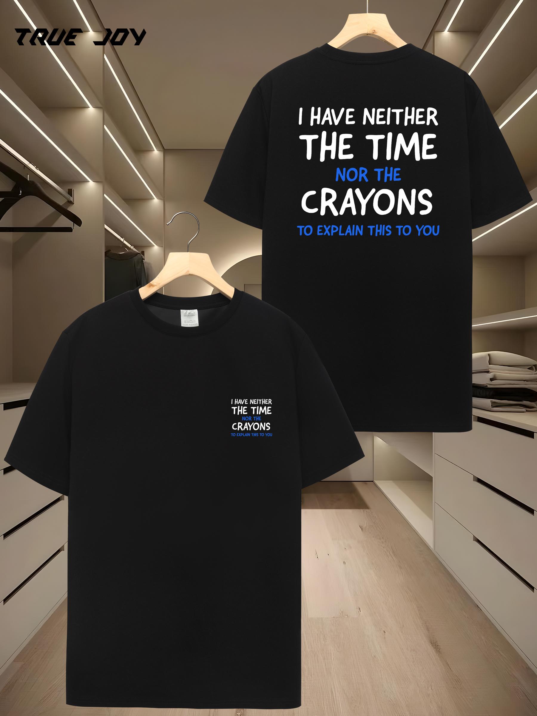 Casual Crew Neck T-shirt L