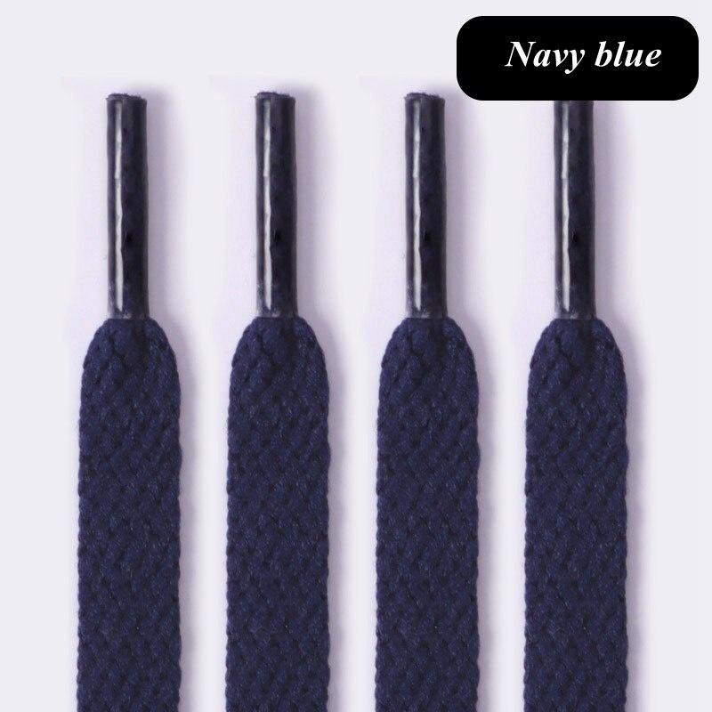 NEW Polyester Replacement Shoelaces Flat Shoe Laces Solid Color for Sneakers Canvas Shoes Casual Shoes