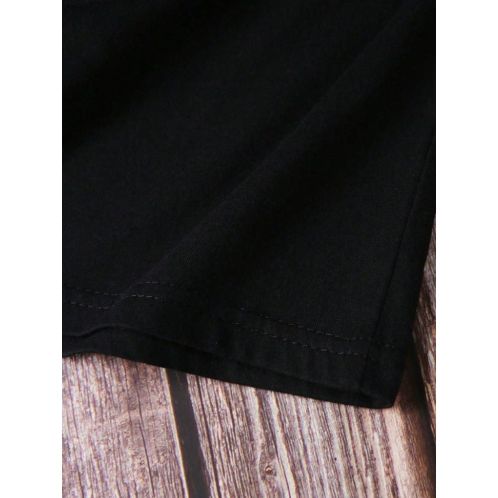 Flower & Heart Printed T-Shirt