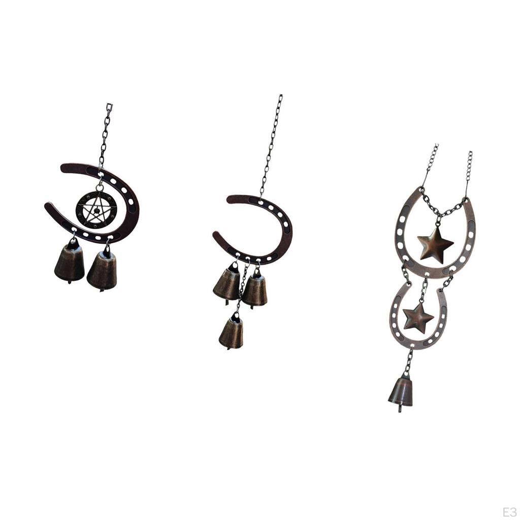 -Shaped Hanging Wind Chime for Outdoor Use