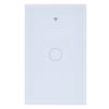 Touch Smart Switch Wall Mounted 10A Tempered Glass Panel Intelligent WiFi Touch Switch for Home 90‑250V