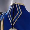 Game Fgo Linkage Honkai Star Rail Saber Cosplay Costume Blue White Women Dress Halloween Carnival Party Suit