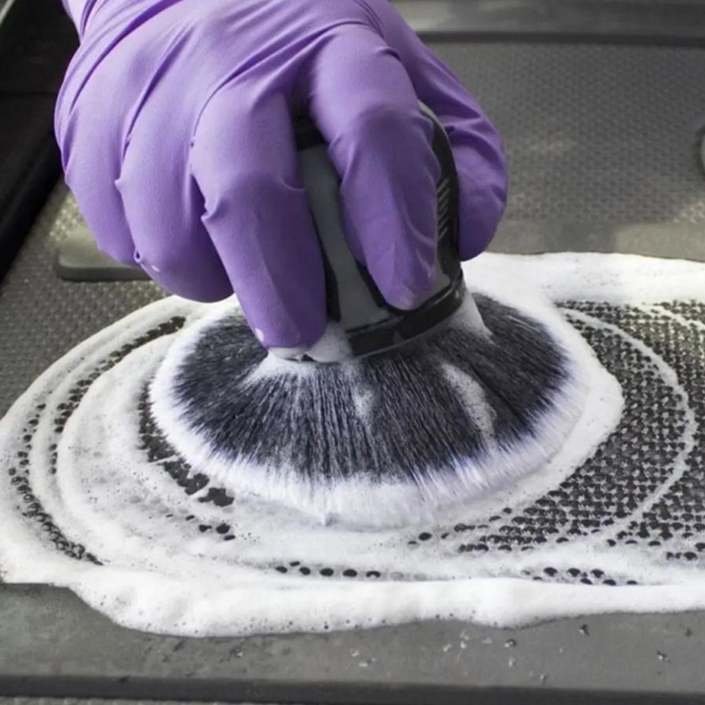 Ultra Soft Bristles Comes With Storage Rack Covers Large Area Inside&Outside Vehicles Car Detail Brush Cleaning Detail