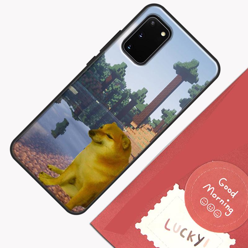 Doge Phone Case For Samsung Galaxy S26 S25 S24 S20 S21 S22 S23 Ultra S10 Plus S25 FE Cover Shell