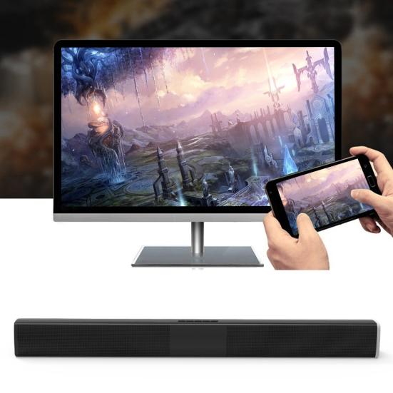 BS-28B Rechargeable Wireless TV Home Theater Bluetooth-compatible Soundbar Stereo Speaker