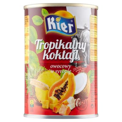 Cocktail de fruits tropicaux Kier au sirop 425 g