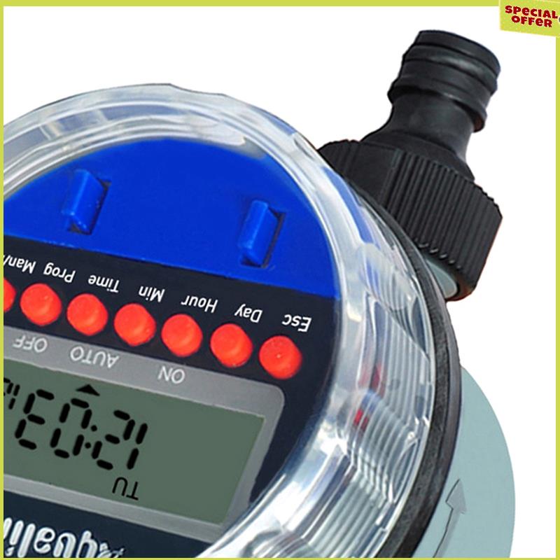 

A34R 1 PCS LCD Display Garden Watering Timer Plastic+Metal Irrigation System For Garden Watering NONE