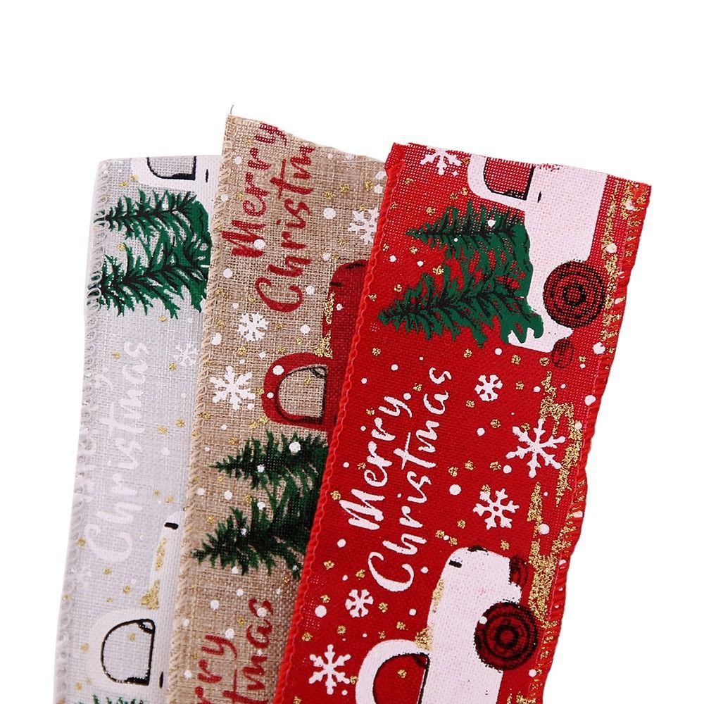 Christmas Decorating DIY For Gift Wrapping Sewing Accessories Christmas Tree Ribbon Christmas Gift