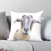 Nibbles The Goat Animal Square Pillowcase Polyester Linen Velvet Printed Zip Decorative Pillow Case Home Cushion Cover