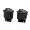 5PCS KCD1-206 23mm Round Rocker Switches 3 Position 6 PIN ON-OFF-ON Rocker Switch 10A 125VAC