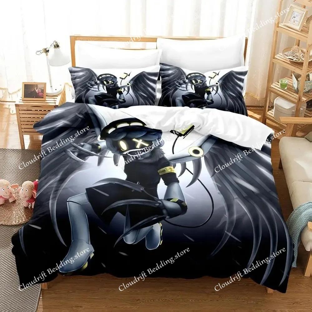 Cartoon Duvet Cover Pillowcase Murder Drones Bedding Set Adult Boys Girls Bedroom Decoration Gift Single Double King Size