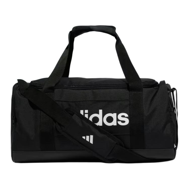 New Adidas Polyester Canvas Bag, Portable Gym Bag Small Size Unisex Black JE8343