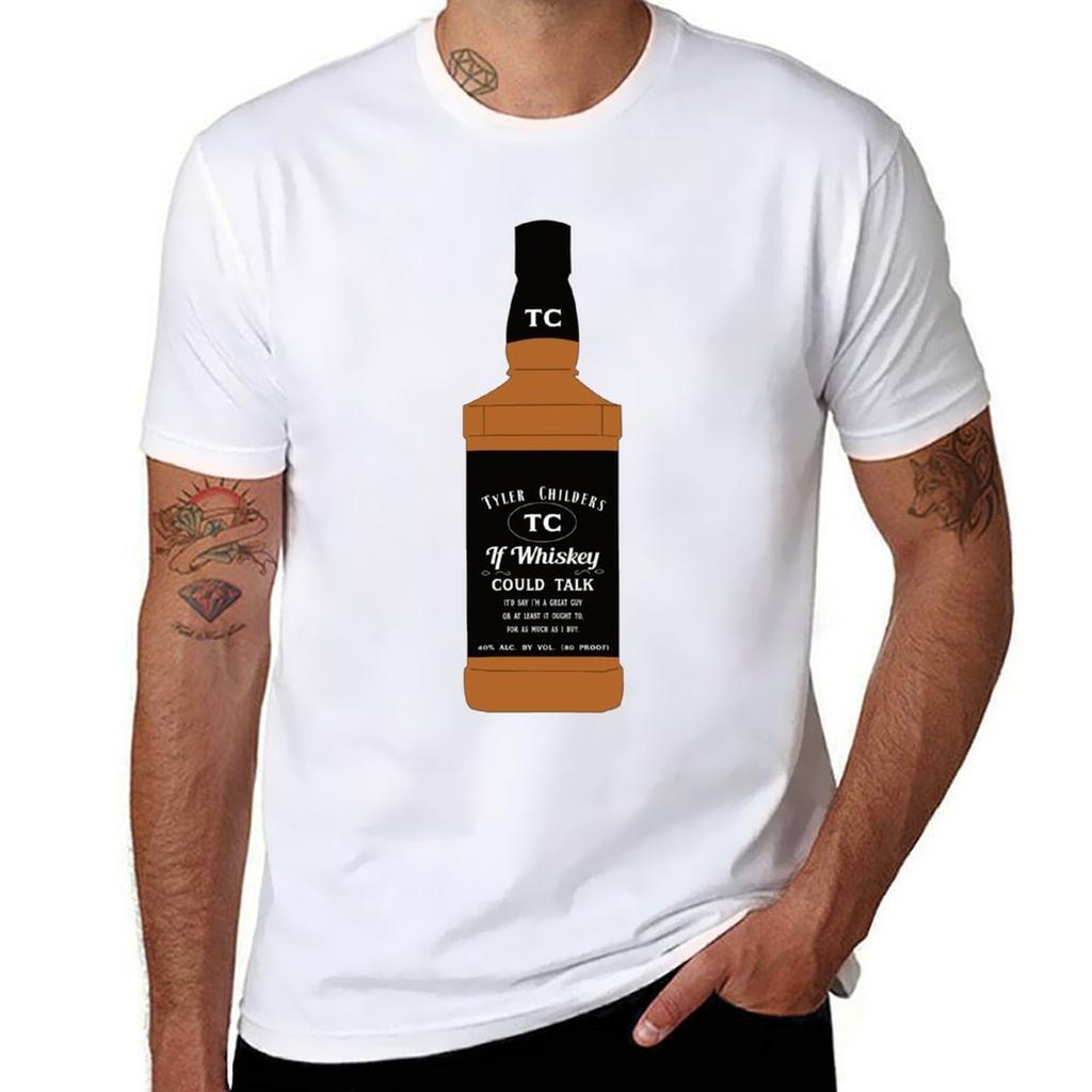 If Whiskey Could Talk Tshirt T Shirts Cotton 100 Tshirt