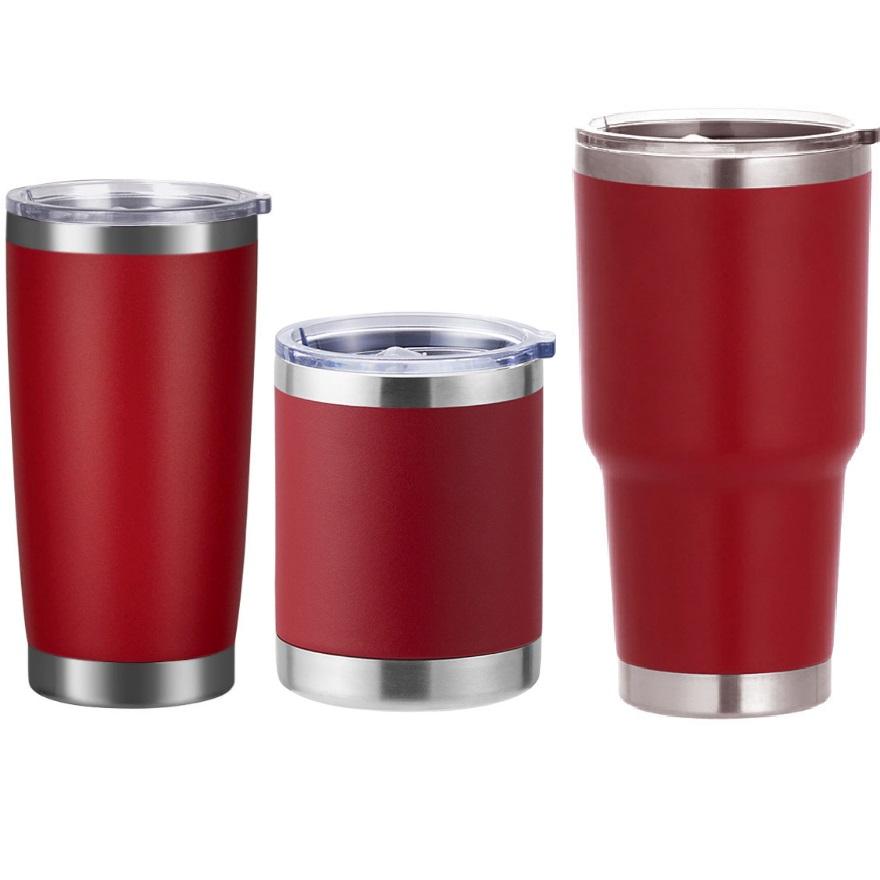 (1pcs) Popuplar Car Beer Coffee Mugs Vacuum Cup Insulated Cup Flask Thermos Cup 10oz 20oz 30oz