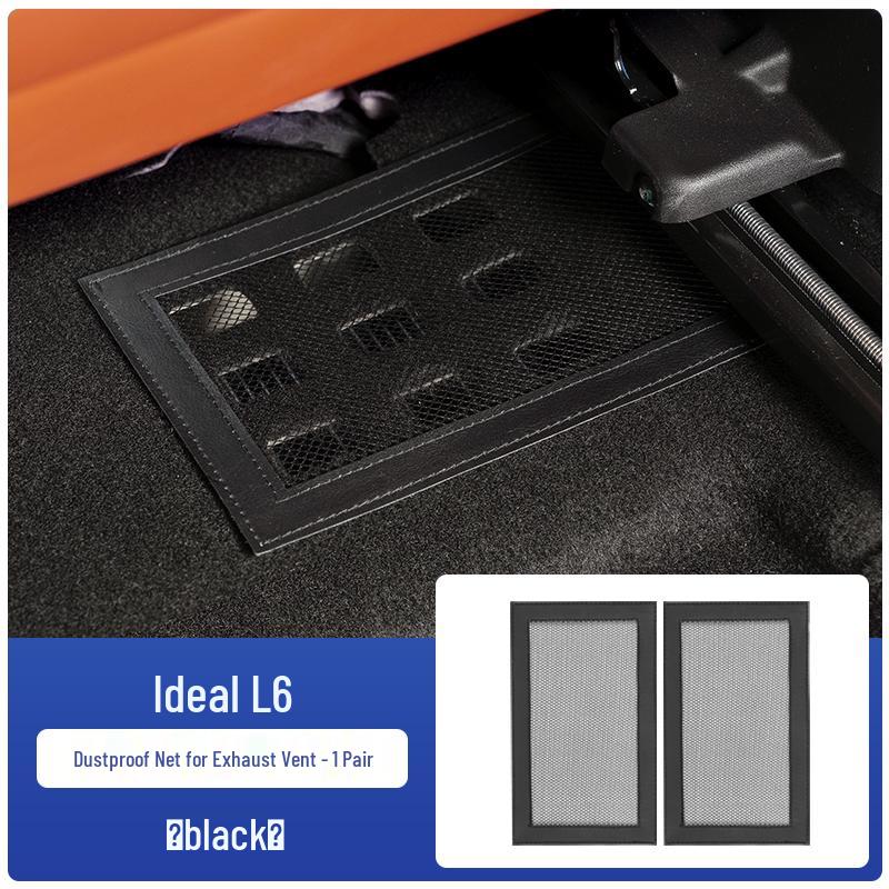 Rear Row Air Outlet Dustproof Net for Ideal L6-L9 Seats - Decorative Protective Cover