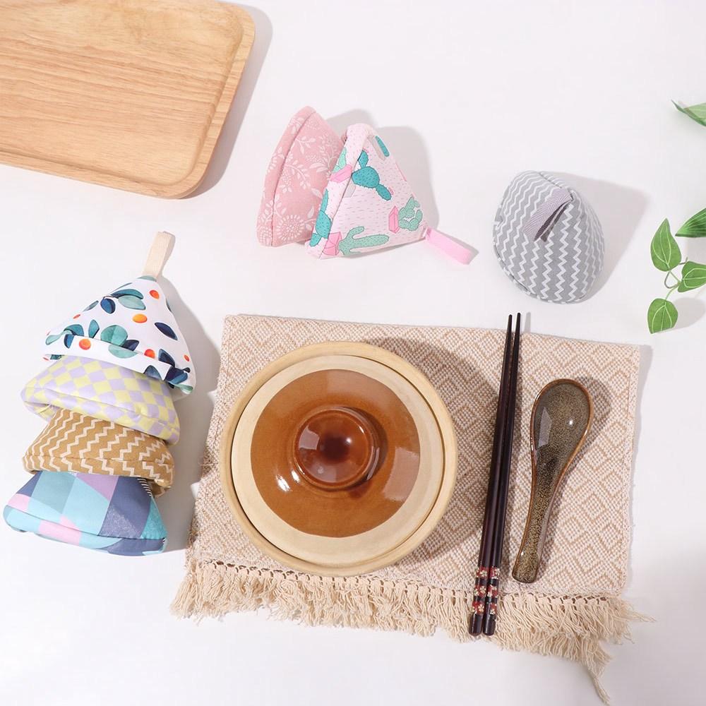 Cotton Pot Handle Cloth Cover Pot Holder Enamel Pot Anti-Scalding Pot Triangle Hat Kitchen