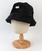 Yunibeosyeolkemiseuteuli Bubble Fur Black Bucket Hat