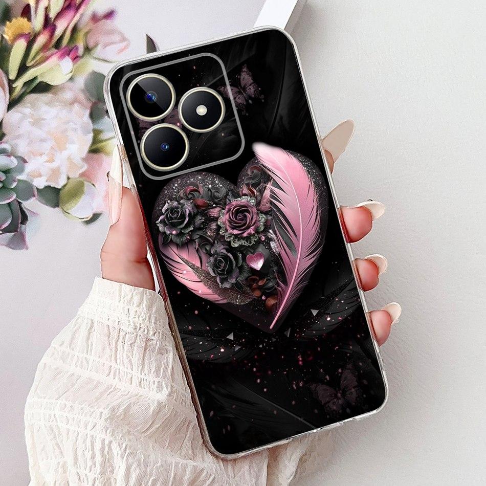 For Realme Note 50 Fashion Cool Pattern Phone Case For Realme Note50 RMX3834 Soft Silicone TPU Cases
