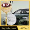 2026 Hot Car Sticker Car Accessories Zinc Alloy Diamond Badge Rearview Mirror Interior Pendant For Kia Sportage 3 Rio K2 Ceed Ca