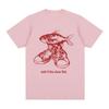 Wll If The Shoe Fish Funny Meme T Shirts Men Women Clothing Fashion Harajuku T-shirts Oversized Cotton Casual T-Shirt