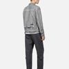 EVISU Jackets Men's Light Gray Lapel Moderate Other 2ESGNM3JK746XXCT