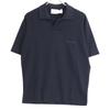 OVERCOAT S23K02-AG Black Short Sleeve Polo Shirt tops OO blackUsed