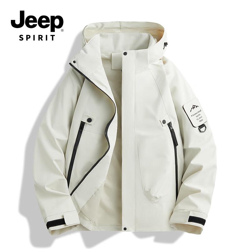 

Мужская куртка-ветровка JEEP SPIRIT для активного отдыха на осень/зиму XL