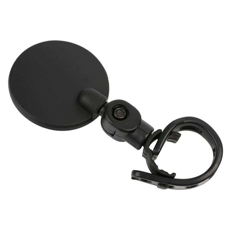 Espejo retrovisor para bicicleta gran angular convexo ajustable de silicona para MTB