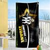Soccer Player Action Beach Towel Quick-Dry Soft Microfiber Comfortable Lightweight