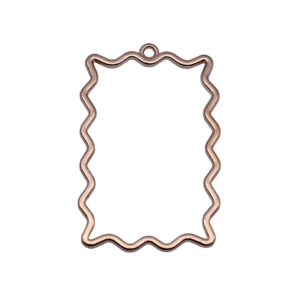 Planet Charms Geometric Openwork Resin Pendants For Space Themed DIY Jewelry Accessories