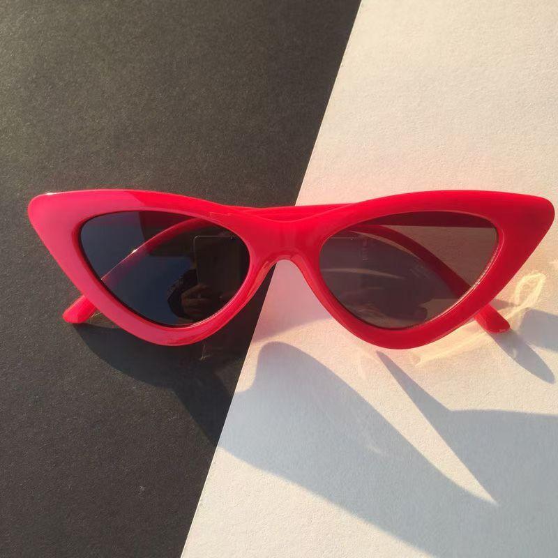 Retro Cat Eye Sunglasses Women Men Minimalist Fashion Sunshade Glasses Outdoor Driving