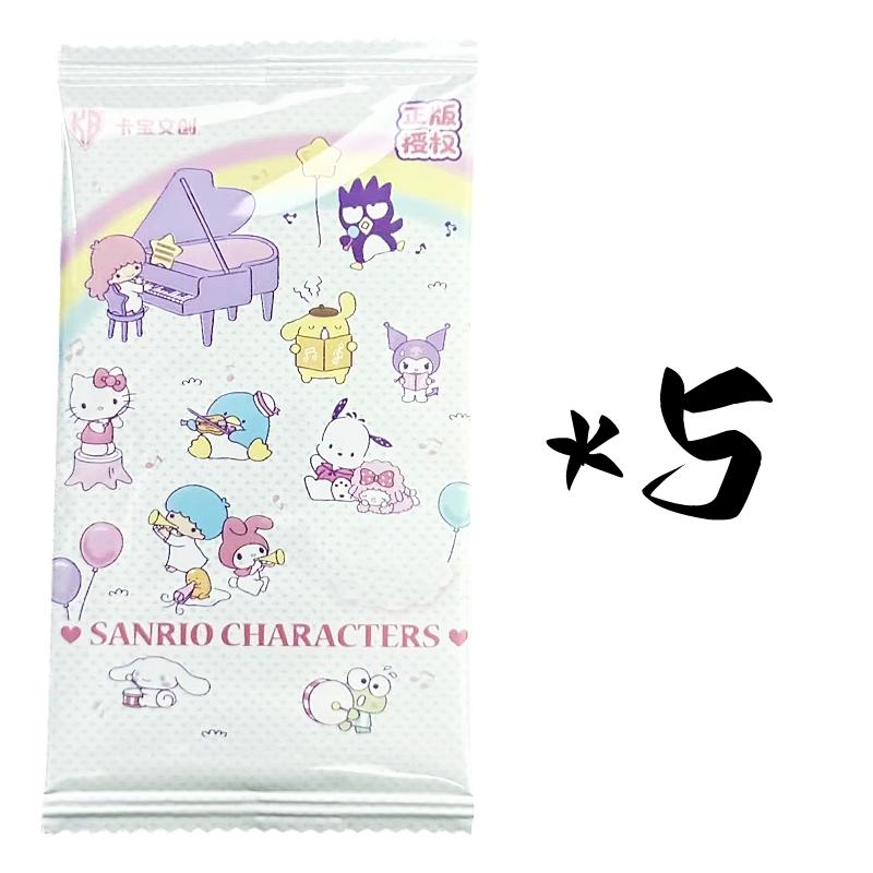 Hot Genuine Sanrio Rare Collection Hobby Card Book Cute Character Kuromi Melody Kitty Cinnamoroll Pompompurin Children Gift