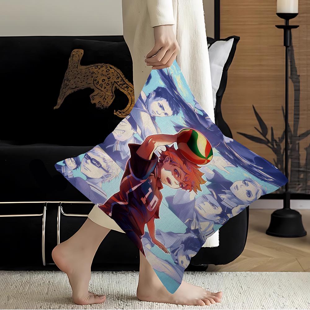 Haikyu Cushion Cover Pillowcase Upholstery Sofa Throw Pillow Home Decor Pillowcas