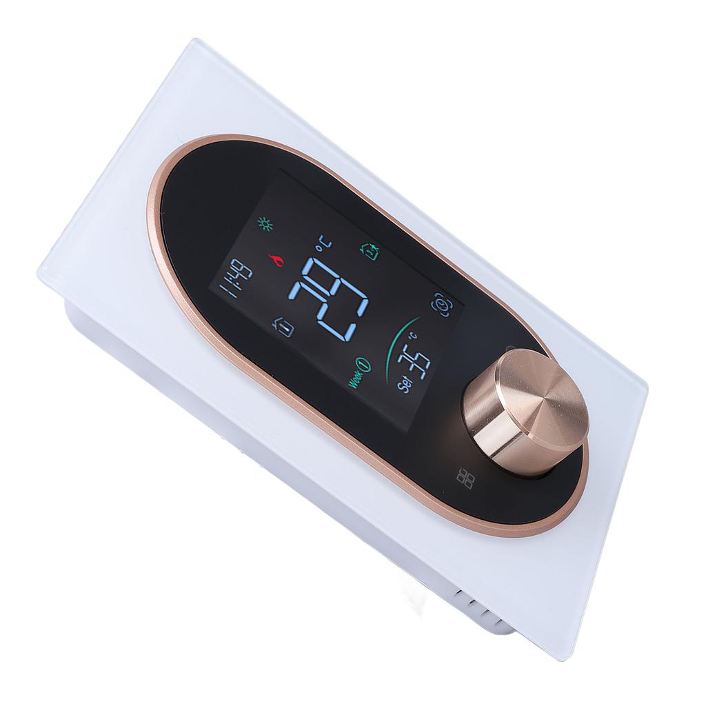Smart Color Thermostat APP Programmable Touchscreen Knob Control Smart Temperature Controller AC