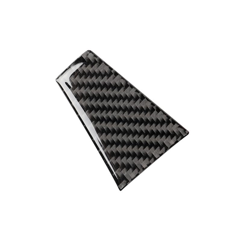 For Tesla Model S/X 2014- Car Interior Accessories Carbon Fiber Steering Wheel Decal Decorative Sticker