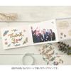 MIDORI Paper Craft Museum Title Sticker - Thank You Floral Pattern 82515006