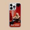 Avril Lavigne Silver Plating Mobile Phone Case for iPhone 17 16 15 14 13 12 11 Air Pro Max Plus Colorful Cover
