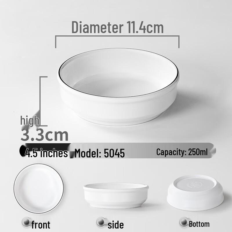 Chinese Style Melamine Serving Bowl