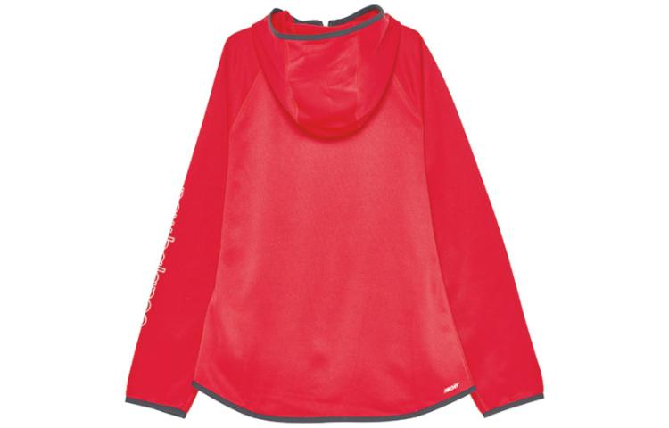 New Balance Jackets Women's Red Hooded Moderate Other AWJ73157-BKW